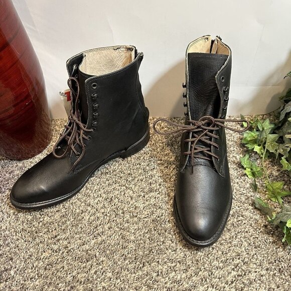 VTG Durango DB1730X Men Western Boots Black Leather 10 EE Heel Zipper NEW main image 7